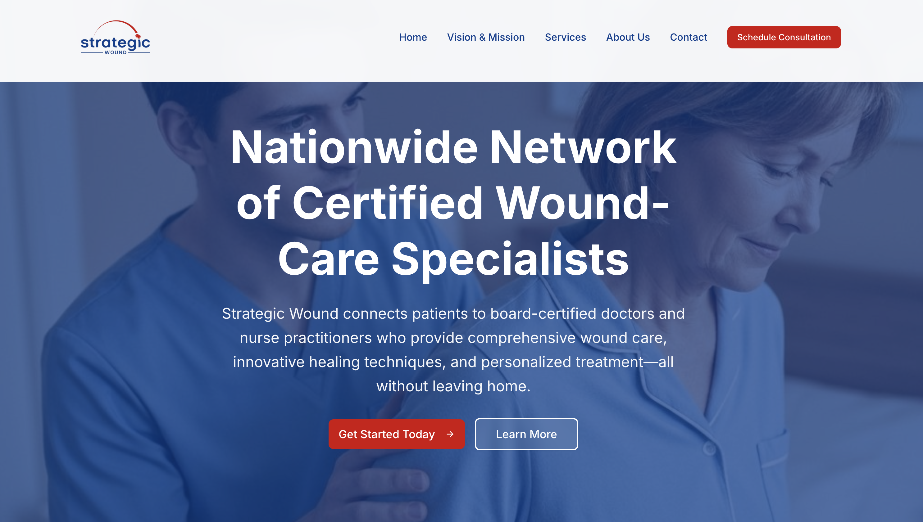 Strategic Wound website